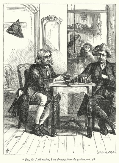 Illustration til The Vicar of Wakefield (gravering) af George John Pinwell