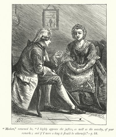 Illustration til The Vicar of Wakefield (gravering) af George John Pinwell