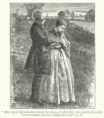 Illustration til The Vicar of Wakefield (gravering) af George John Pinwell