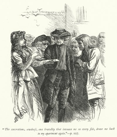 Illustration til The Vicar of Wakefield (gravering) af George John Pinwell