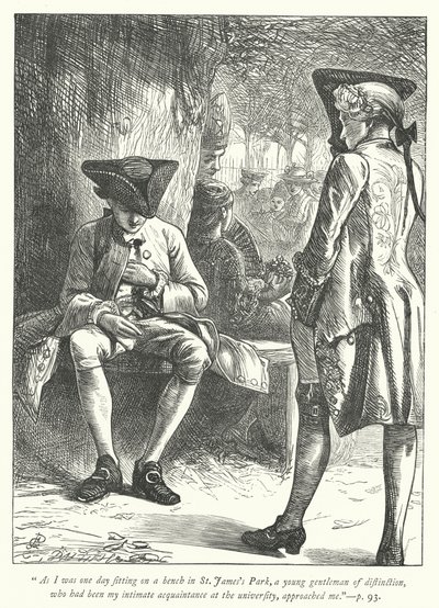 Illustration til The Vicar of Wakefield (gravering) af George John Pinwell