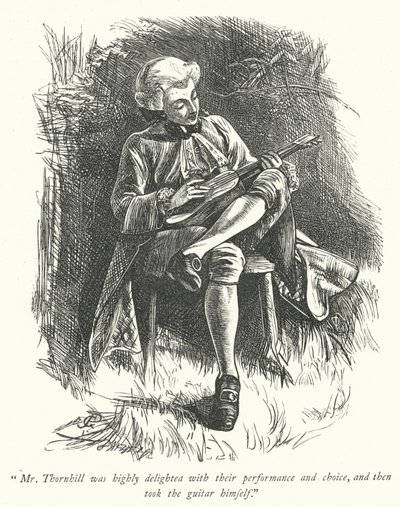 Illustration til The Vicar of Wakefield (gravering) af George John Pinwell