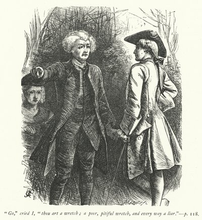Illustration til The Vicar of Wakefield (gravering) af George John Pinwell