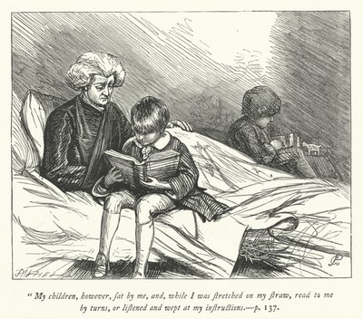 Illustration til The Vicar of Wakefield (gravering) af George John Pinwell