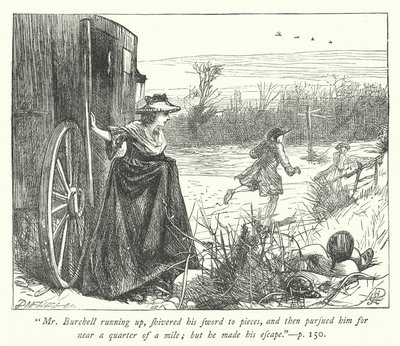 Illustration til The Vicar of Wakefield (gravering) af George John Pinwell