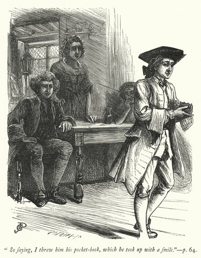 Illustration til The Vicar of Wakefield (gravering) af George John Pinwell
