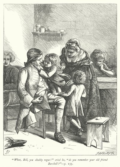 Illustration til The Vicar of Wakefield (gravering) af George John Pinwell