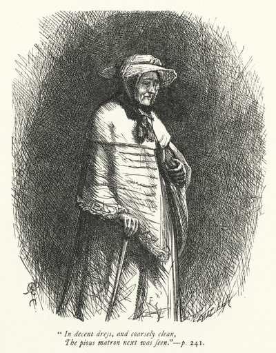 Illustration til Threnodia Augustalis (gravering) af George John Pinwell