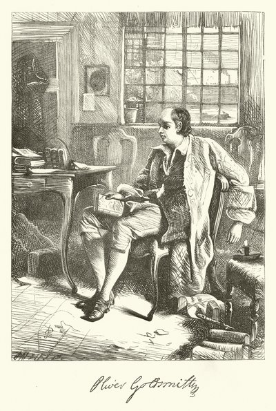 Oliver Goldsmith (gravering) af George John Pinwell