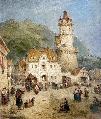 Andernach, Preussen, 1863 af George Jones