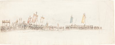 Religiøs procession i Landeck af George Jones
