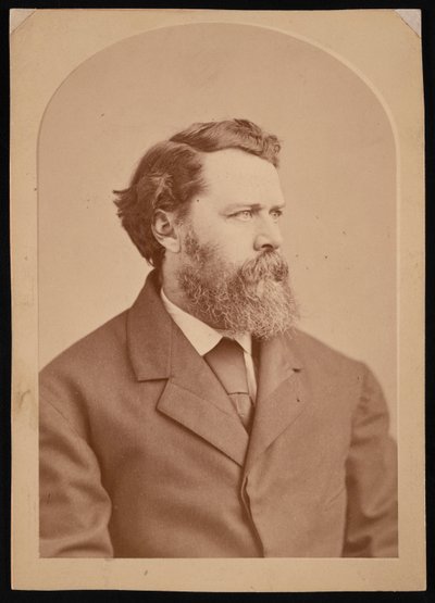 Portræt af Oliver Wolcott Gibbs 1822-1908, mellem 1870 og 1873. af George K Warren