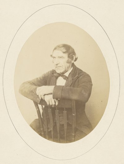 [Portræt af en mand, der sidder på en stol] af George Kendall Warren