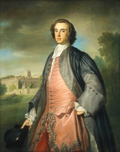 Uddannet fra Merton College, Oxford af George Knapton