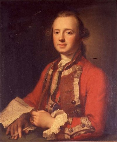 Portræt af general Sir Adolphus Oughton af George Knapton