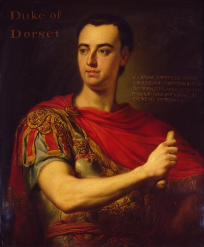Hertugen af Dorset, 1744 af George Knapton