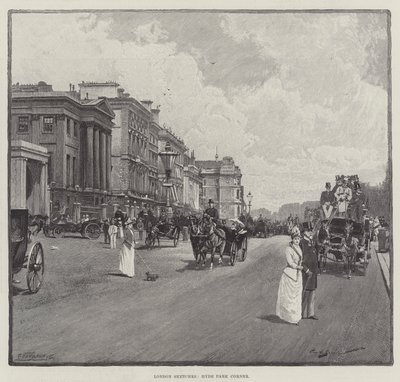 London Sketches, Hyde Park Corner af George L. Seymour