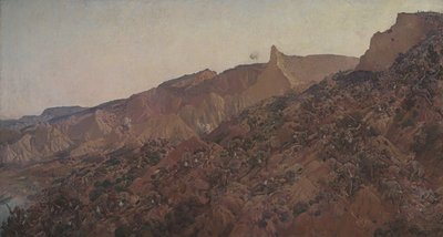Anzac, landgangen 1915 af George Lambert
