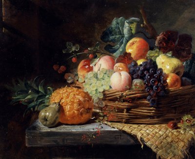 En gave fra naturen. Maleri af George Lance (1802-1864) Privat samling. af George Lance