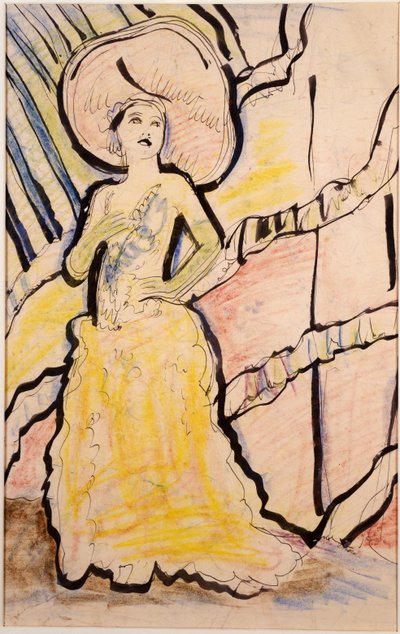 Mabel Cut af George Leslie Hunter