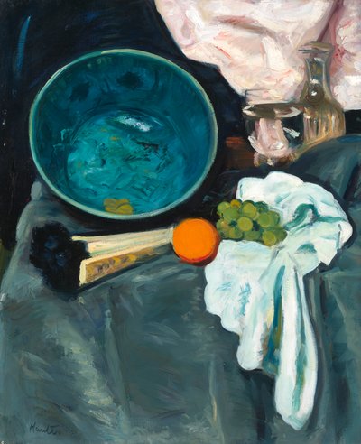 The Green Bowl, n. 1920 (öljy kankaalle) af George Leslie Hunter