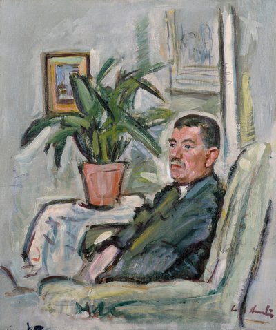 William McInnes (öljy kankaalle) af George Leslie Hunter