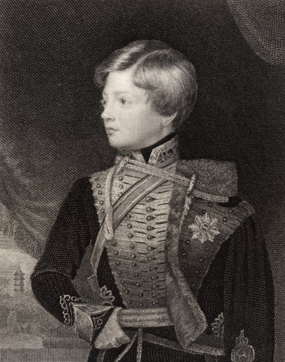 George V, konge af Hannover, graveret af T.A. Dean, fra 