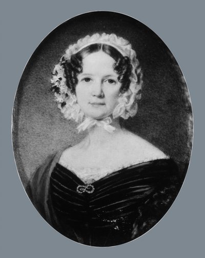 Mrs. George M. Gill Ann McKim Bowly, 1841. af George Lethbridge Saunders