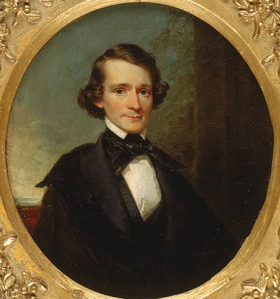 Portræt af en New York Gentleman, ca. 1840. af George Linen