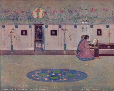 The White Boudoir, c1905 af George Logan