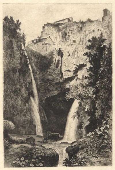 Tivolis fald af George Loring Brown