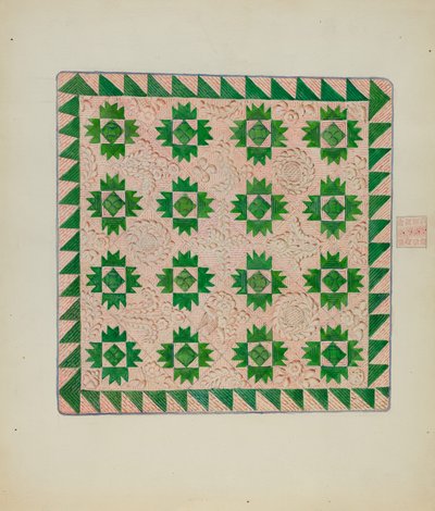 Patchwork Quilt af George Loughridge
