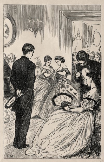 Coelebs in Search of a Mulready Envelope, 1865. af George Louis Palmella Busson Du Maurier