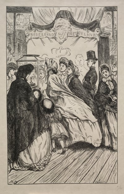 Juveler - På den store udstilling, 1862. af George Louis Palmella Busson Du Maurier