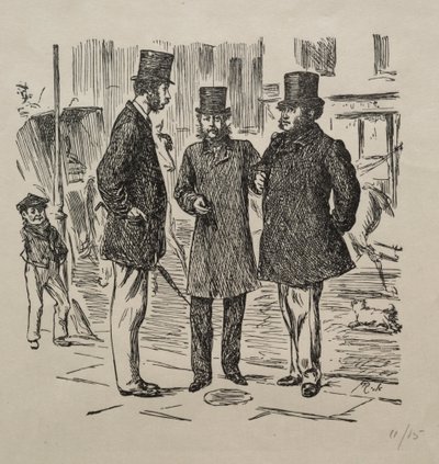 Det lille øjeblik før indledningen af George Louis Palmella Busson Du Maurier