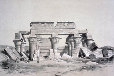 Koom-Ombos, Egypten, 1843 af George Moore
