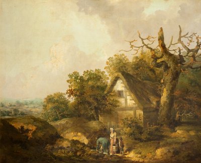 Et rustikt sommerhus af George Morland