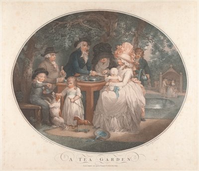En tehave af George Morland