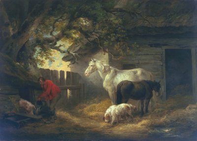 En gårdsplads, 1792 af George Morland