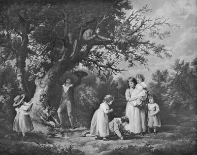 Fuglenesting for børn, 1789, 1912 af George Morland