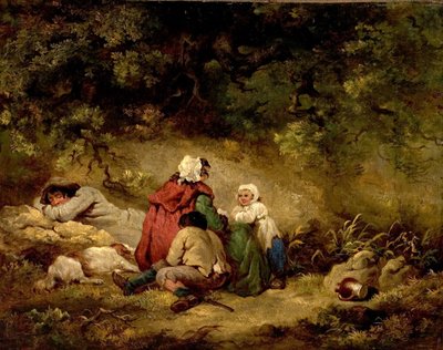 Sigøjnerlejr af George Morland