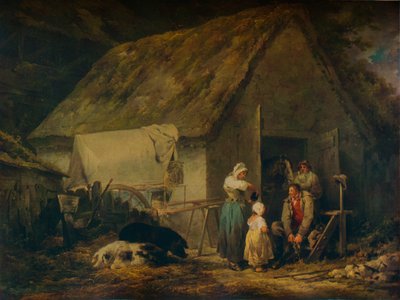Morgen, Higglers forbereder sig til marked, 1791 af George Morland