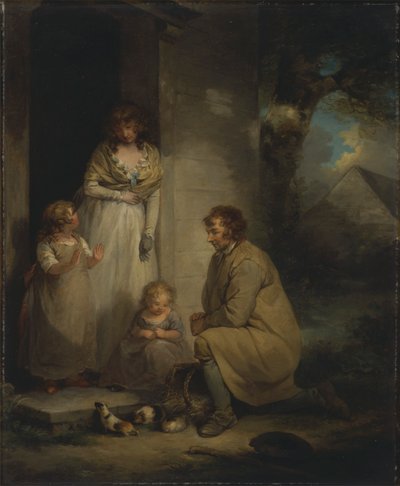 Sælger marsvin af George Morland