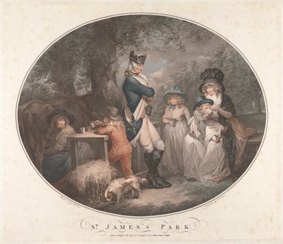 St. James Park af George Morland
