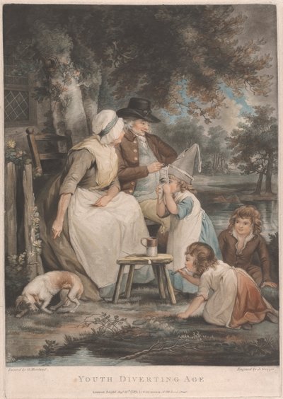 Ungdoms afledningsalder af George Morland