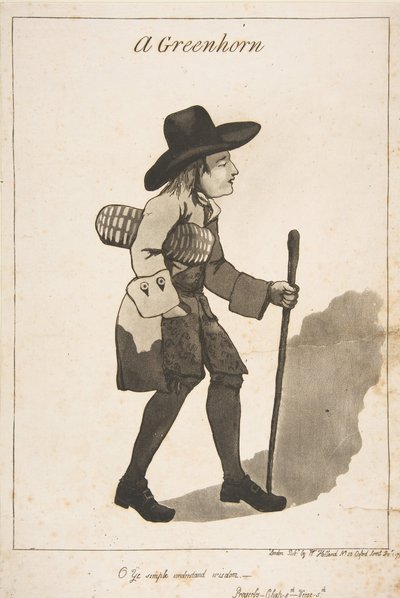 A Greenhorn, 1. december 1790. af George Moutard Woodward