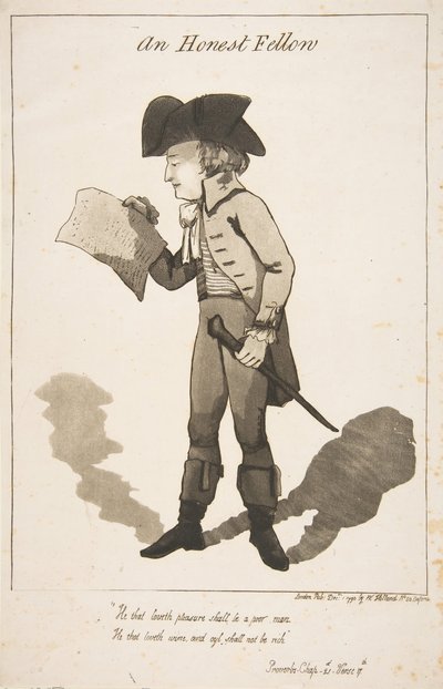 En ærlig kammerat, 1. december 1790. af George Moutard Woodward