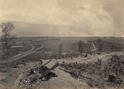 Slagmarken ved Resaca, Georgia, nr. 4 af George N. Barnard