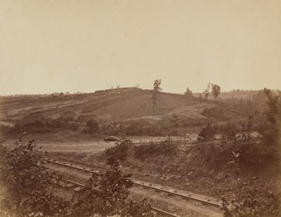 Slagmarken i Atlanta af George N. Barnard