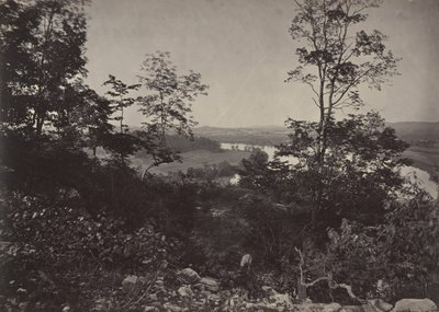 Chattanooga Valley fra Lookout Mountain, 1860